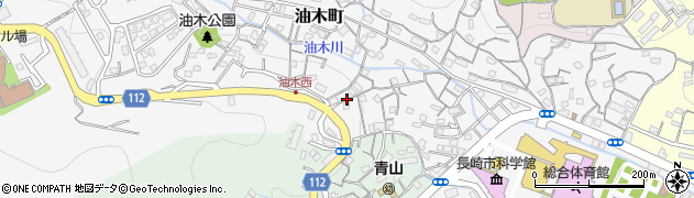 長崎県長崎市油木町37周辺の地図