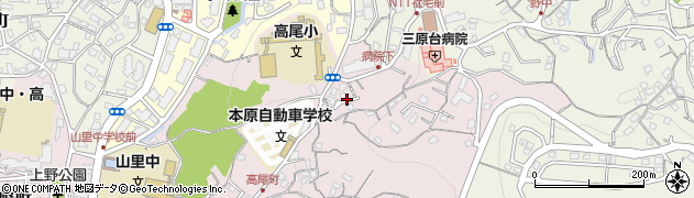 長崎県長崎市高尾町38周辺の地図