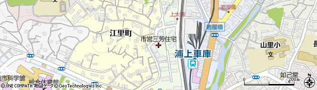 長崎県長崎市三芳町3周辺の地図