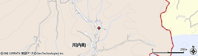 長崎県長崎市川内町975周辺の地図