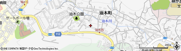 長崎県長崎市油木町46周辺の地図