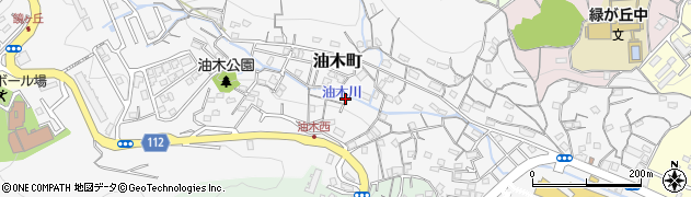 長崎県長崎市油木町45周辺の地図