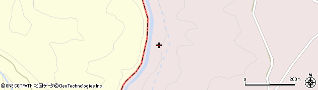 川走川周辺の地図