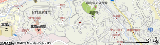 三原台北公園周辺の地図