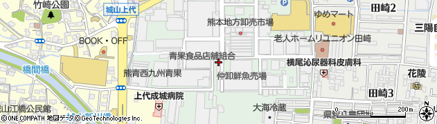 九州おぎはら産業株式会社　田崎市場店周辺の地図