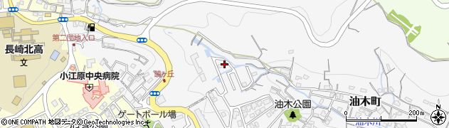 長崎県長崎市油木町90周辺の地図