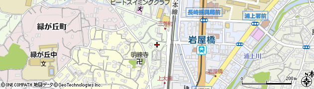長崎県長崎市三芳町7周辺の地図