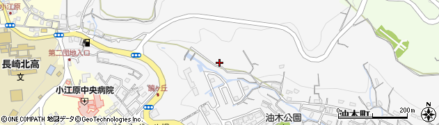 長崎県長崎市油木町173周辺の地図