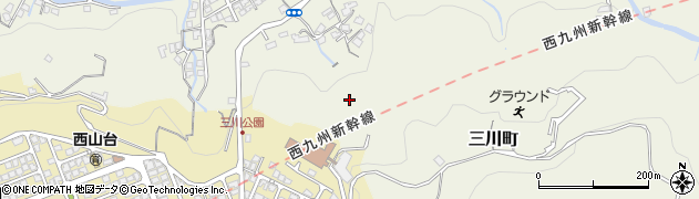 長崎県長崎市三川町764周辺の地図