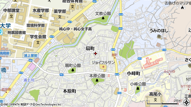 〒852-8132 長崎県長崎市扇町の地図