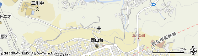長崎県長崎市三川町966周辺の地図