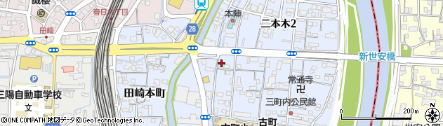 中曽根プロパン店周辺の地図