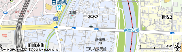 有限会社熊本本丸商会周辺の地図