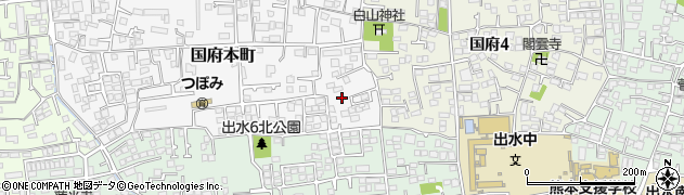 国府本町東公園周辺の地図