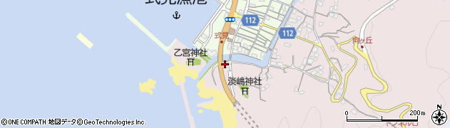 乙宮神社周辺の地図