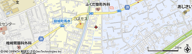 馬水上野添第三公園周辺の地図