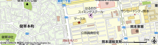 株式会社シロヤパリガン　チェーン店営業部シロヤのクリーニング東町店周辺の地図