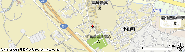 長崎県島原市下折橋町4682周辺の地図