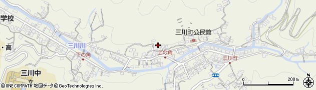 長崎県長崎市三川町898周辺の地図