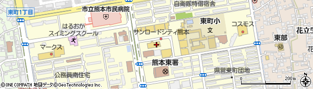 株式会社ホロスプランニング熊本オフィス周辺の地図