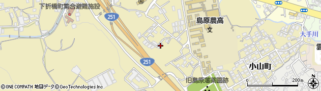 長崎県島原市下折橋町4643周辺の地図