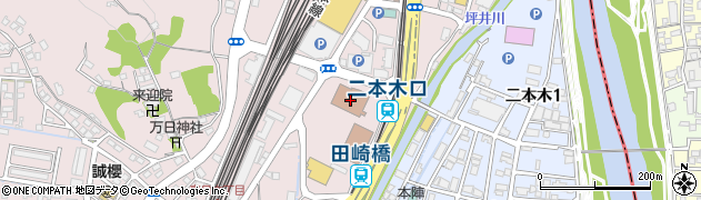 自衛隊熊本地方協力本部　総務課周辺の地図
