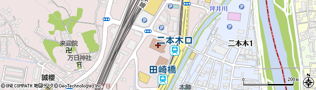 九州農政局　会計課周辺の地図