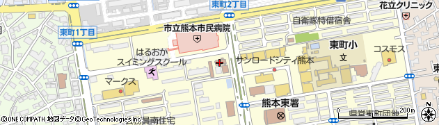 九州農政局　土地改良技術事務所周辺の地図