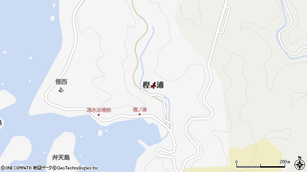 〒788-0334 高知県幡多郡大月町樫ノ浦の地図
