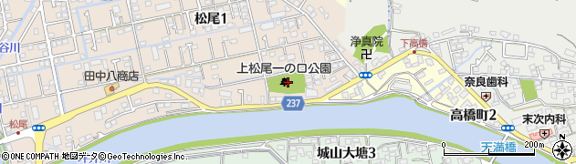 上松尾一の口公園周辺の地図