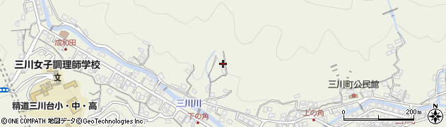 長崎県長崎市三川町1101周辺の地図
