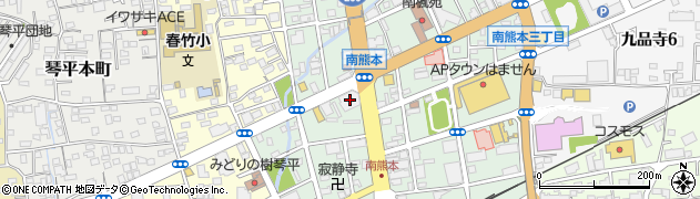 ソフトマックス株式会社　熊本営業所周辺の地図
