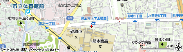 横浜幸銀信用組合熊本県庁通り支店周辺の地図