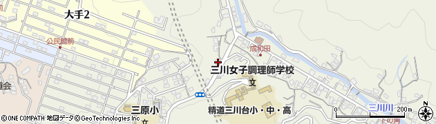 長崎県長崎市三川町1266周辺の地図