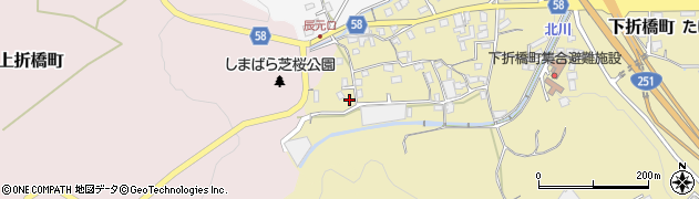 長崎県島原市下折橋町3544周辺の地図