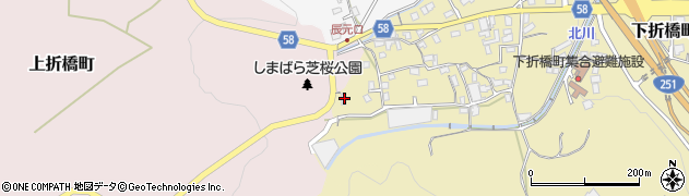 長崎県島原市下折橋町3740周辺の地図
