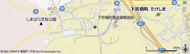 長崎県島原市下折橋町3661周辺の地図