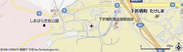 長崎県島原市下折橋町3634周辺の地図