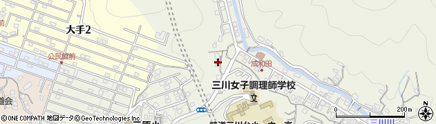 長崎県長崎市三川町1268周辺の地図