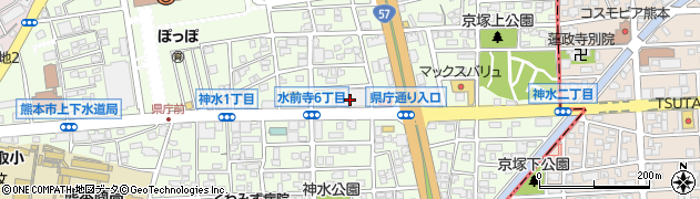 熊本銀行 事務ＩＴ部システム管理グループ周辺の地図