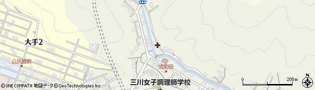 長崎県長崎市三川町1324周辺の地図