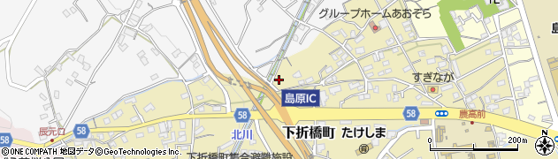 長崎県島原市下折橋町3489周辺の地図