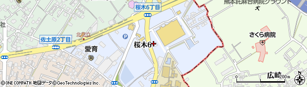 ラーメン龍の家　益城インター店周辺の地図
