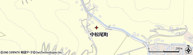 熊本県熊本市西区中松尾町周辺の地図