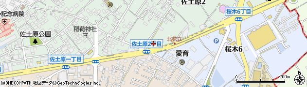 とんかつ浜かつ熊本新空港通り店周辺の地図