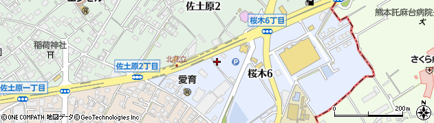 熊本県熊本市東区桜木6丁目4 1の地図 住所一覧検索 地図マピオン