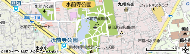 出水神社社務所周辺の地図