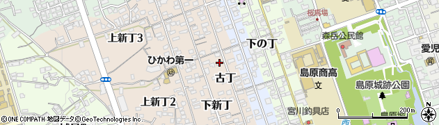 長崎県島原市古丁2306周辺の地図