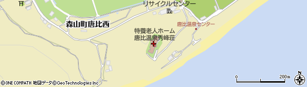 秀峰荘デイサービスセンター周辺の地図