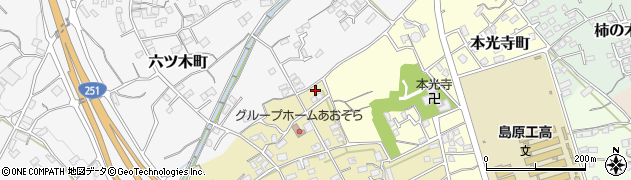 長崎県島原市下折橋町3430周辺の地図